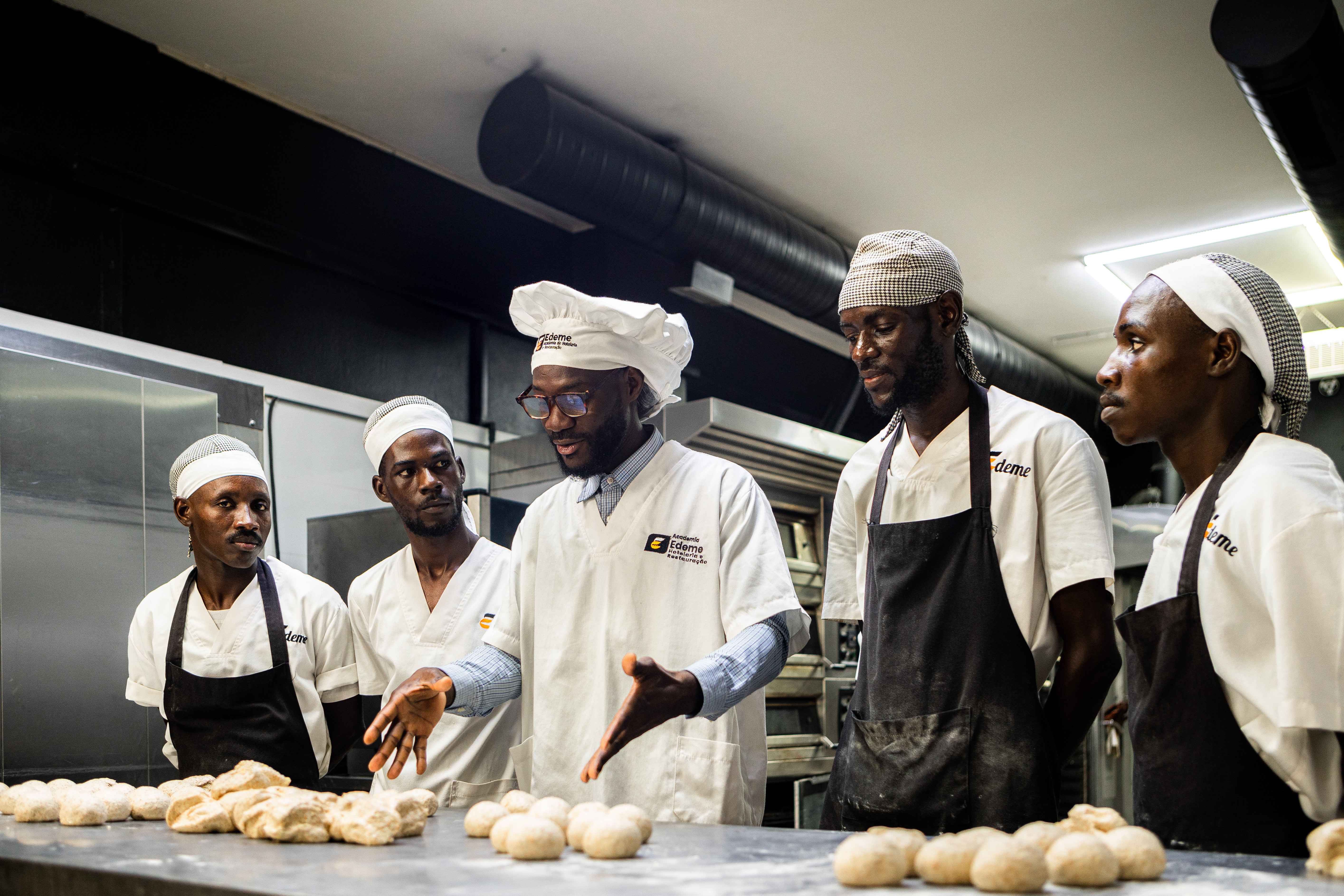 image of bakers in action